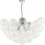 Dainolite CLZ-3612C-PC Charlize Modern Polished Chrome Chandelier Light