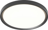 Dainolite FID-1630LEDFH-MB Frida Contemporary Black / Sandy Black LED Ceiling Light