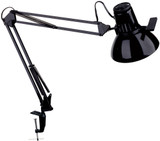 Dainolite MAGNUS-I-BK Contemporary Black Clamp Desktop Lamp