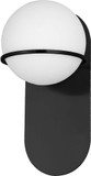 Dainolite SOF-121W-MB Sofia Contemporary Matte Black Wall Lamp