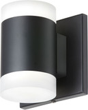 Dainolite WLS-514LEDW-MB Wilson Contemporary Matte Black LED Wall Sconce