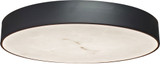 Dainolite WSH-2040LEDFH-MB Walsh Contemporary Matte Black LED 20" Ceiling Light