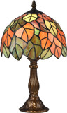 Dale Tiffany STT16091 Cape Reinga Tiffany Antique Bronze Accent Table Lamp