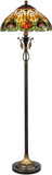 Dale Tiffany TF50012 Sir Henry Tiffany Antique Brass Floor Lighting