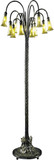 Dale Tiffany TF15129 Gold Lily Tiffany Antique Bronze Verde Floor Lamp