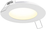 DALS Lighting 2006-WH Access Contemporary White LED 6" Recessed Light Insert