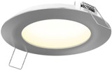 DALS Lighting 5004-CC-SN Modern Satin Nickel LED CCT 4 Inch Round Down Lighting Insert