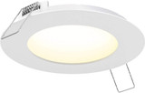 DALS Lighting 5006-FR-CC-WH Excel Modern White LED 6" Down Lighting Insert