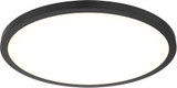 DALS Lighting CFLEDR24-CC-BK Delta Modern White LED Overhead Light Fixture