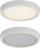 DALS Lighting CFR12-3K-WH Modern White LED Ceiling Light Fixture