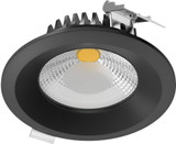 DALS Lighting HPD6-CC-BK Hilux Contemporary Black LED 6" Recessed Light Insert