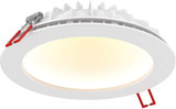 DALS Lighting IND6-DW-WH Modern White LED 6 Inch Recessed Lighting Insert