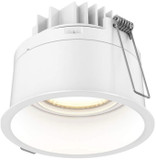 DALS Lighting RGM2-CC-WH Modern White LED CCT 2 Inch Round Gimbal Down Lighting Insert