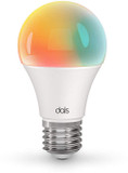 DALS Lighting SM-BLBA19 A19 Modern White Smart Light Bulb