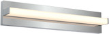 DALS Lighting VAL24-CC-CH Ledge Contemporary LED 24" Bathroom Vanity Lighting
