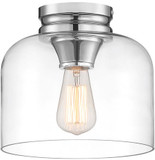 Designers Fountain 1261-CH Ezra Chrome Flush Mount Ceiling Light Fixture