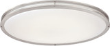 Designers Fountain 3200LED-35 Satin Nickel LED Flush Mount Lighting Fixture