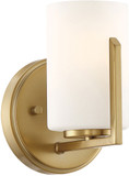 Designers Fountain 93901-BG Elara Brushed Gold Wall Light Fixture