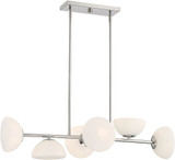 Designers Fountain D270H-IS-PN Zio Modern Polished Nickel HalogenXenon Kitchen Island Lighting