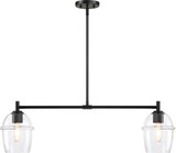 Designers Fountain D310M-IS-MB Summer Jazz Modern Matte Black Kitchen Island Light Fixture