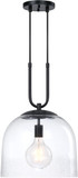 Designers Fountain D343M-14P-MB Astra Matte Black Hanging Light