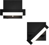 dweLED by WAC BL-19506-BK Mantel Contemporary Black LED Reading Lighting