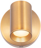 dweLED by WAC BL-21205-AB Kepler Contemporary Aged Brass LED Sconce Lighting