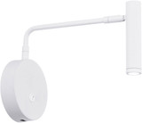 dweLED by WAC BL-23210-WT Sprig Modern White LED Swing Arm Wall Lamp