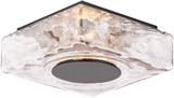 dweLED by WAC FM-W71310-BK Cuboid Contemporary Black LED Ceiling Light Fixture