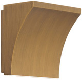 dweLED by WAC WS-57205-AB Cornice Modern Aged Brass LED Wall Mounted Lamp