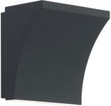 dweLED by WAC WS-57205-BK Cornice Contemporary Black LED Wall Lighting