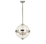 EGLO 204702A Cecilia Modern Chrome 17" Pendant Lamp