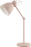 EGLO 49086A Priddy-P Modern Pastel Apricot Reading Light