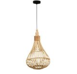 EGLO 49772A Amsfield Modern Brown Hanging Pendant Light