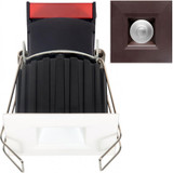 Elco E1L12FBZ Oak System Modern Bronze LED Recessed Downlight 1" Square Recessed Downlight