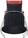 Elco E1L61CTB_ Oak System Contemporary Black LED 1" Trimless Round Down Lighting Insert