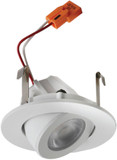 Elco E218C07 Alder Standard Modern White LED Can Light 2" Round Adjustable Light Engines