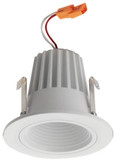 Elco E214C07 Alder Standard Modern White LED Pot Light 2" Round Baffle Light Engines