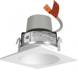 Elco E420R08 Cedar System Modern 4 inch Module & Driver with Square Reflector LED Recessed Lighting