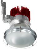 Elco E412L12 Laurel System Commercial Modern LED 4" Drop Glass LED Recessed Light - 1250 Lumens