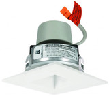 Elco E417R08 Cedar System Contemporary 4 inch Square on Square LED Can Light Reflector