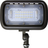 Elco EFL30SWFT Modern Dark Bronze LED Exterior Trunnion Mount Mini Home Security Light