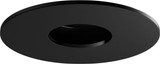 Elco EKCL4127BB Pex Contemporary Black 4 Inch Canless Round Adjustable Pinhole Recessed Lighting