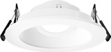 Elco EKCL4129W Pex Modern White 4 Inch Canless Round Adjustable Reflector Recessed Light