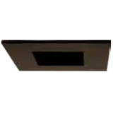 Elco EL2384BZ Bronze 3" Down Lighting Die Cast Square Baffle Recessed Lighting