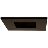 Elco EL2484BZ Modern Bronze 4" Die Cast Square Recessed Lighting Baffle Recessed Light Trim