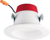 Elco EL431CT5W 4 Inch Modern White LED 4 Inch Round LED Reflector with 5-CCT Switch Down Lighting Insert