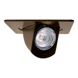 Elco EL447BZ Modern Black 4" Square Adjustable Pull-Down LED Recessed Light Insert