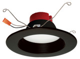 Elco EL610CT5BB Contemporary Black 5 Inch / 6 Inch LED Pot Light Insert