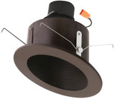 Elco EL714CT5BZ Modern Bronze 6 Inch 0-10V LED Recessed Light Insert with 5-CCT and 3-Lumen Switch